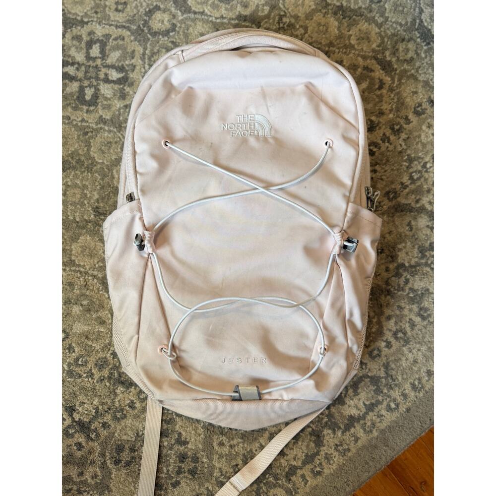 The North Face Jester Backpack Light Pink Laptop School Bookbag